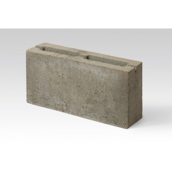 Блок перегородочные бетонный щелевой, 390х188х90 мм