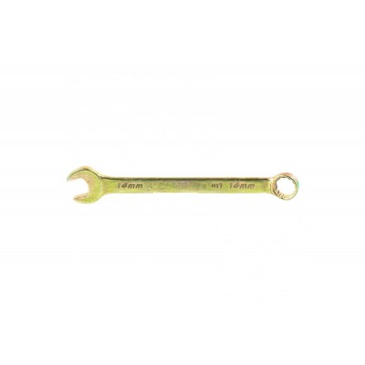 Ключ комбинированный 14 мм. желтый цинк. СИБРТЕХ