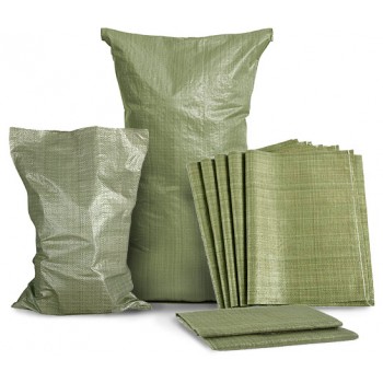 Мешки для строительного мусора зеленые 55х90 мм